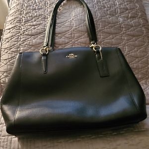 Coach black purse